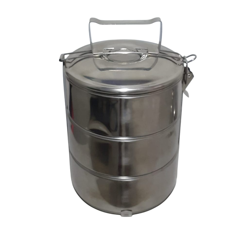 Stainless Steel 3-Tier Tiffin Carrier