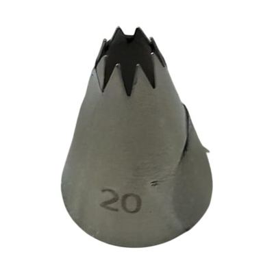 Open Star Icing Nozzle No. 22