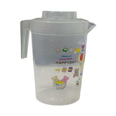 Clear Plastic Water Jug with Lid