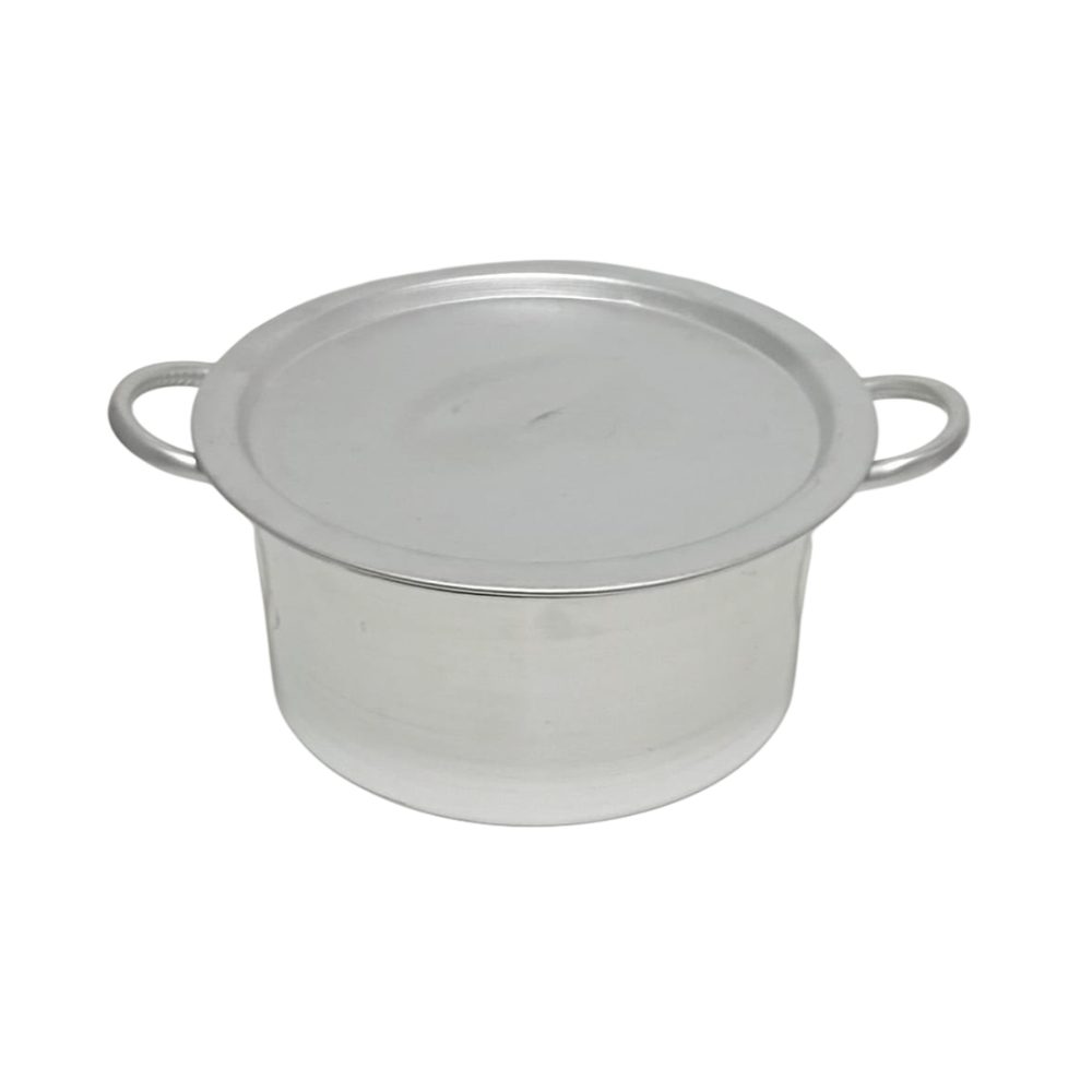 Aluminium saucepan with lid, No. 4