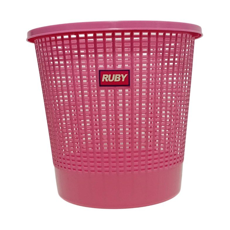 Plastic Mesh Wastepaper Basket