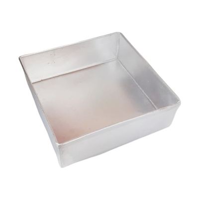 Square Aluminium Cake Tray 9"