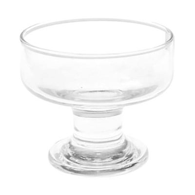 Footed Glass Ice Cream Cup