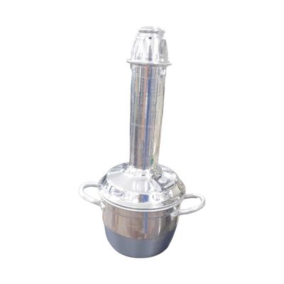 Aluminium pittu steamer with chimney