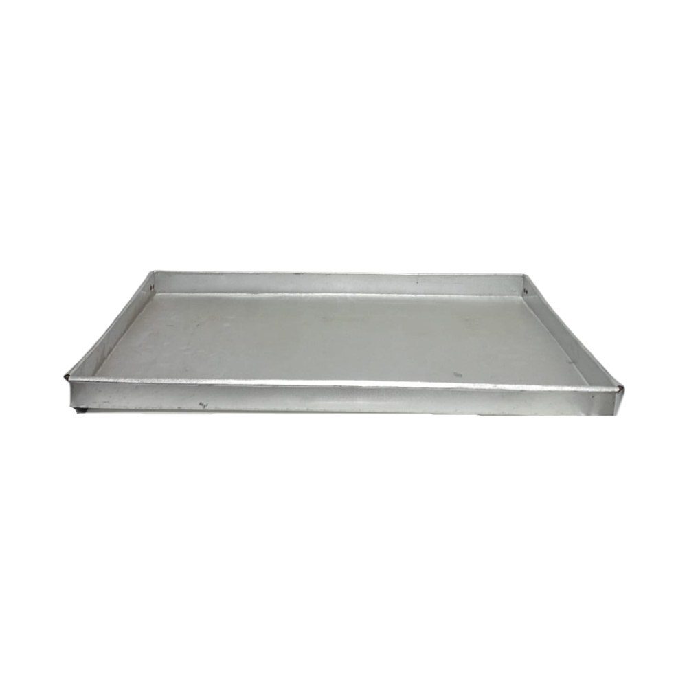 Large aluminium cake baking tray