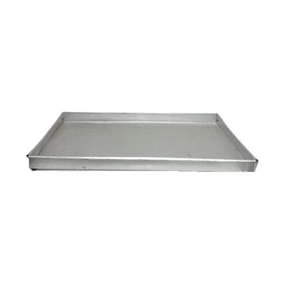 Large aluminium cake baking tray