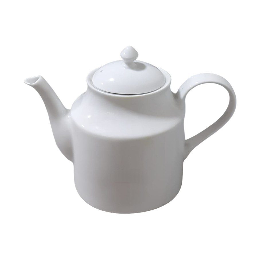Dankotuwa White Porcelain Teapot