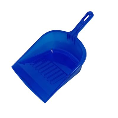 Plastic dustpan with handle