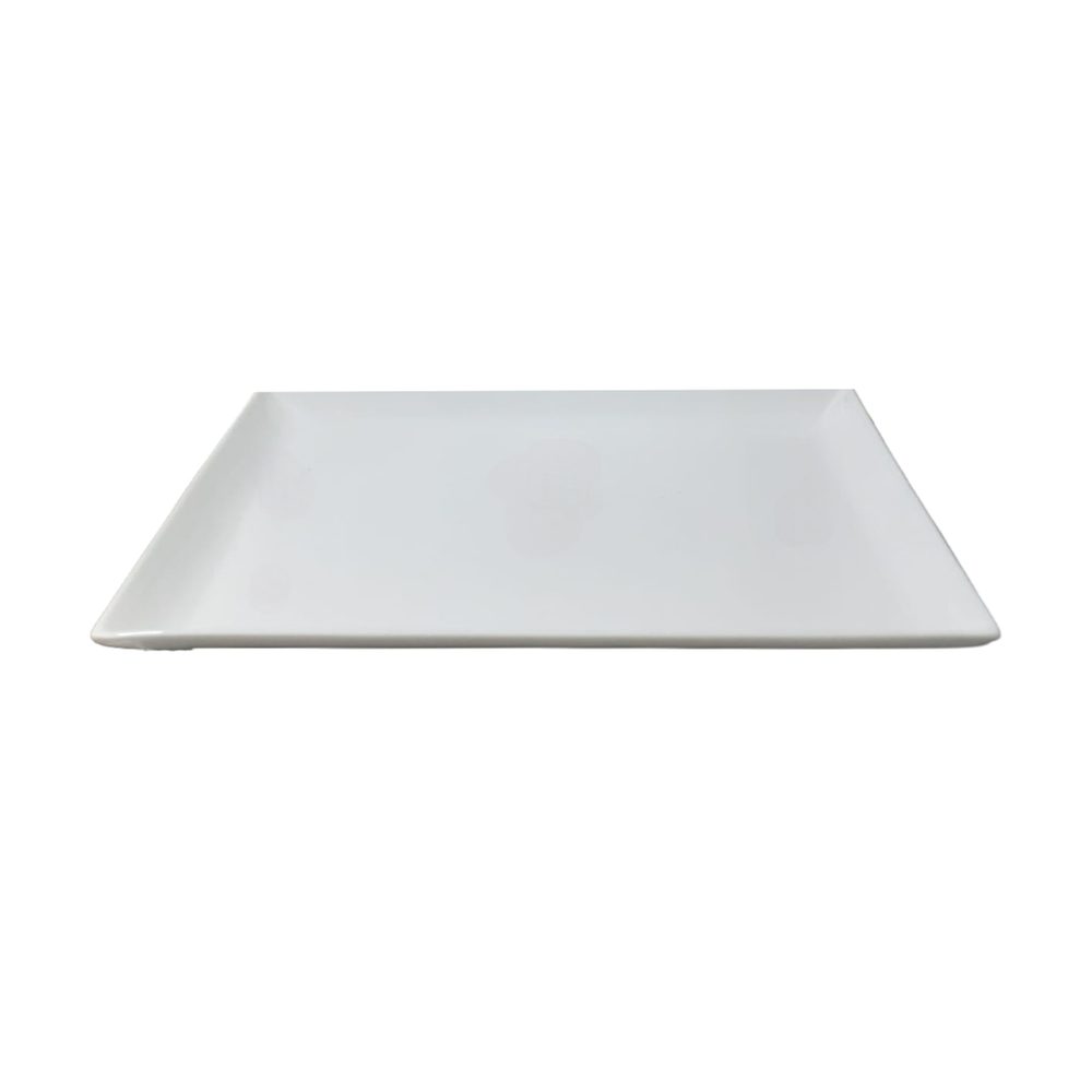 8349 DANKOTUWA WHITE SQ TRAY (L -41CM.,W-28CM)7650