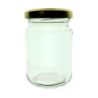150ml Clear Glass Food Jar