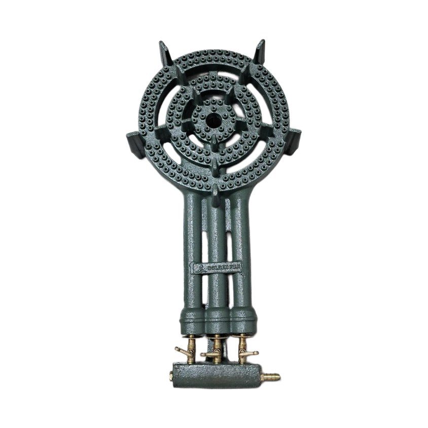 Cast Iron Three-Ring Gas Burner