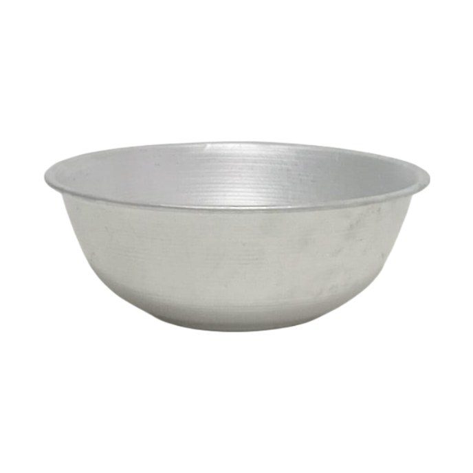 Aluminium mixing bowl