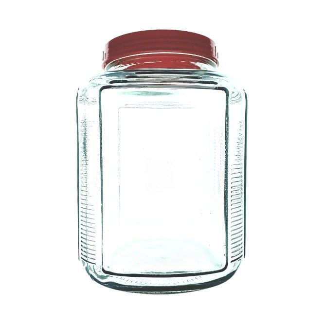 4 Litre Glass Storage Jar