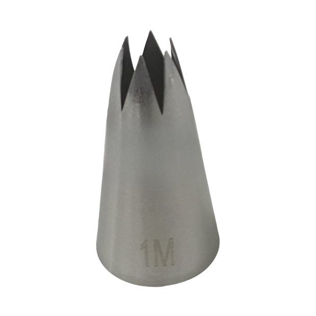 1M Open Star Piping Nozzle
