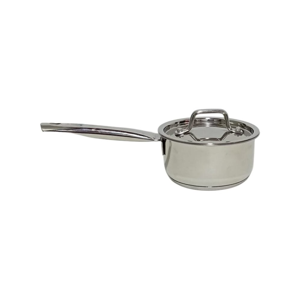 S/S SAUCEPAN WITH LID 1.1L ALLURA 14CM S/B