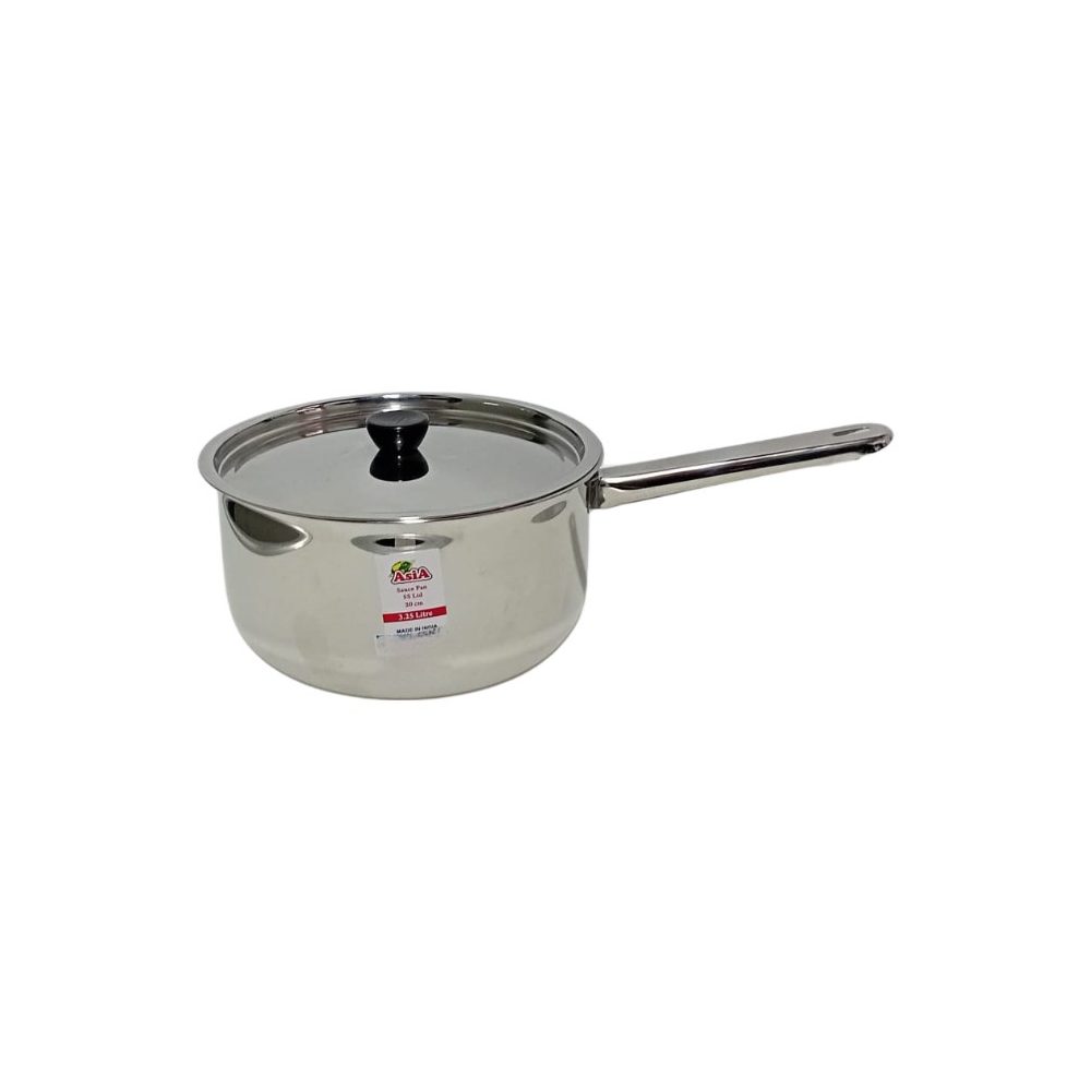 Stainless Steel Saucepan 20cm with Lid