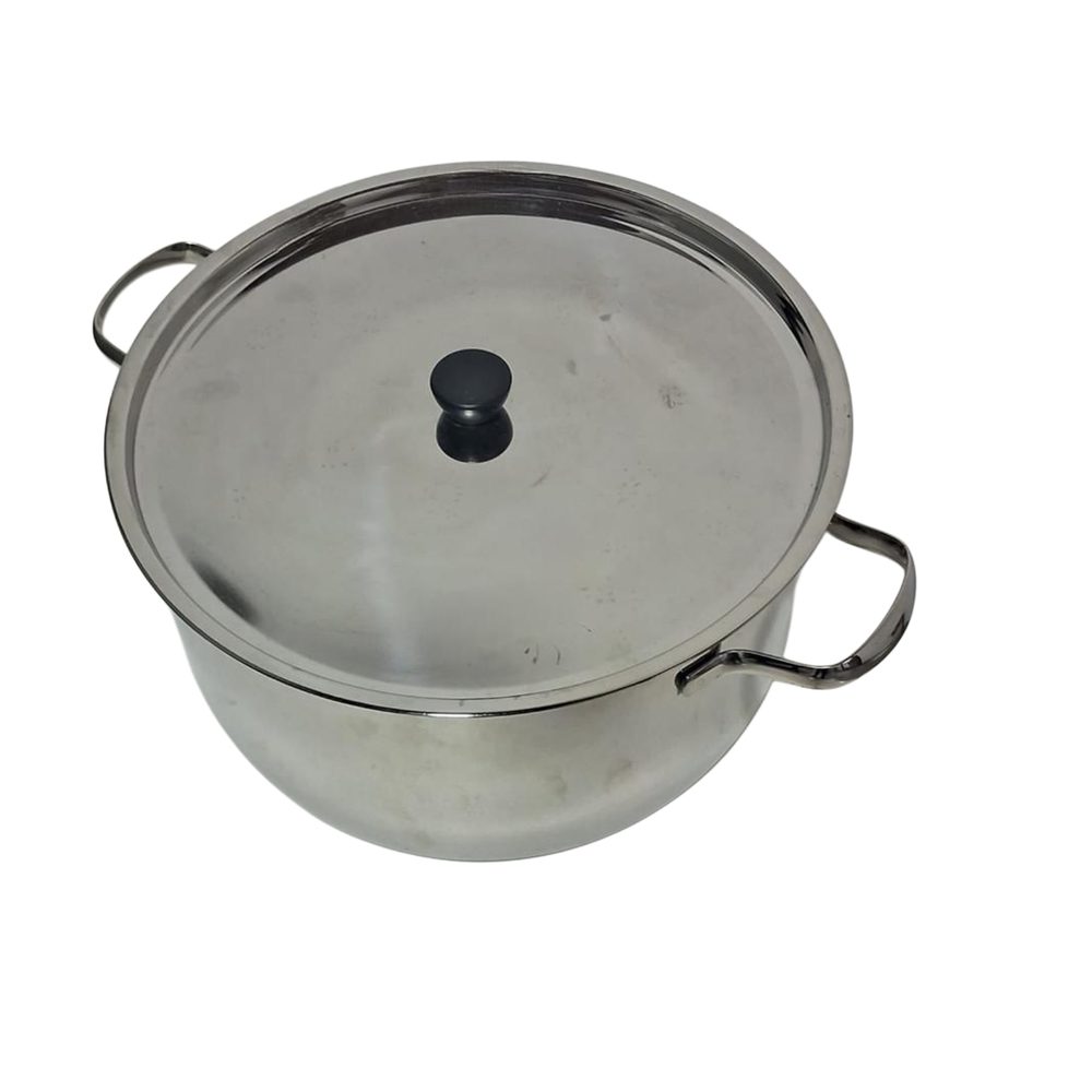 Stainless Steel Cook Pot with Lid, 30cm