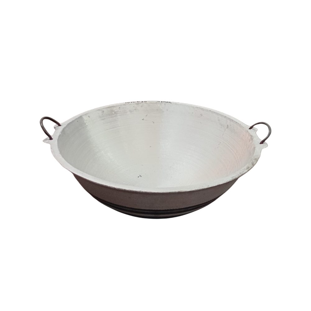 Heavy-duty aluminium thachchi (deep frying pan)