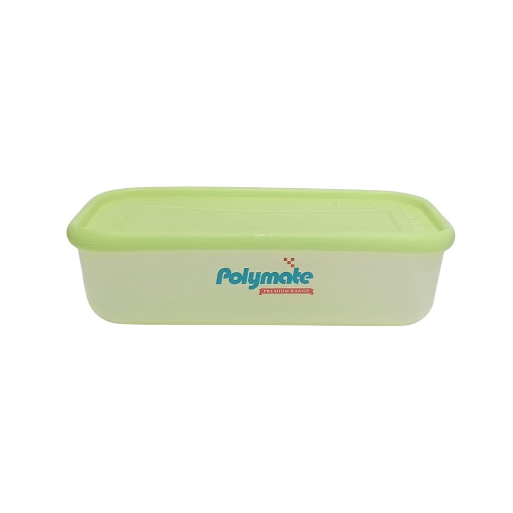 Rectangular Plastic Freezer Container With Lid