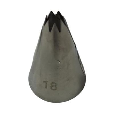 Stainless Steel Icing Nozzle, No. 18