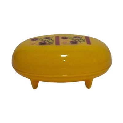 Plastic soap case with lid