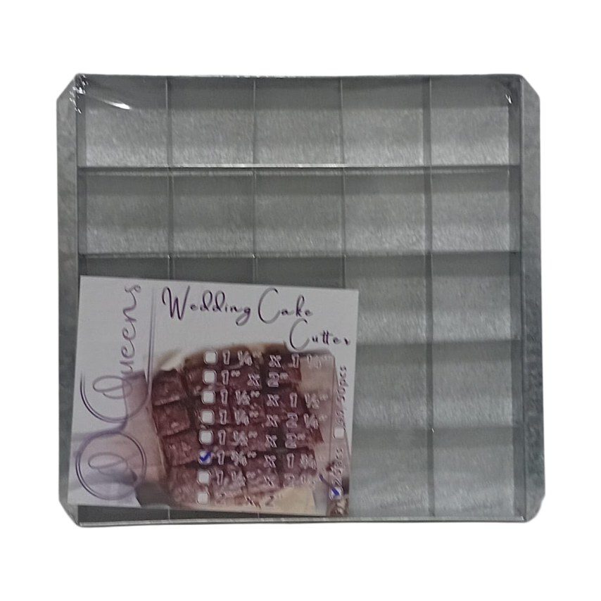 Wedding Cake Cutter Grid, 25 Squares