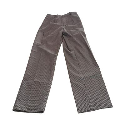 Chef Trousers, Houndstooth Check, Size 34