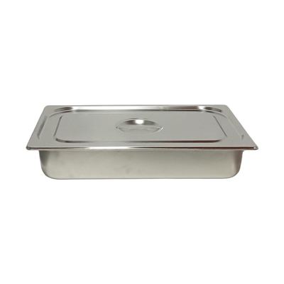 S/S GN PAN WITH LID (1/1) (Length 53cm, width 32.5cm & Depth 9.5cm") 9000262 (4")