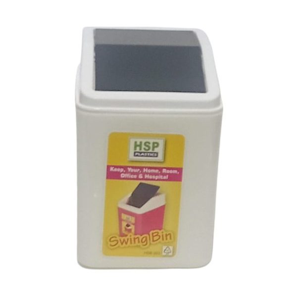 Small Plastic Swing-Lid Bin