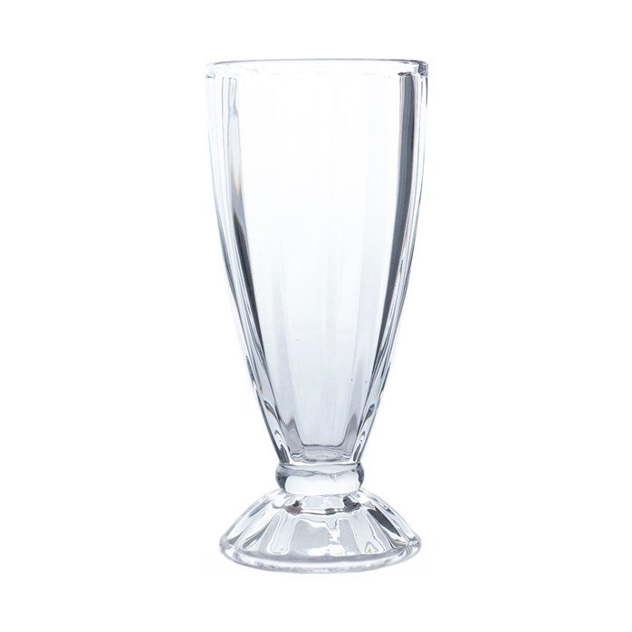 Footed sundae milkshake glass 360ml