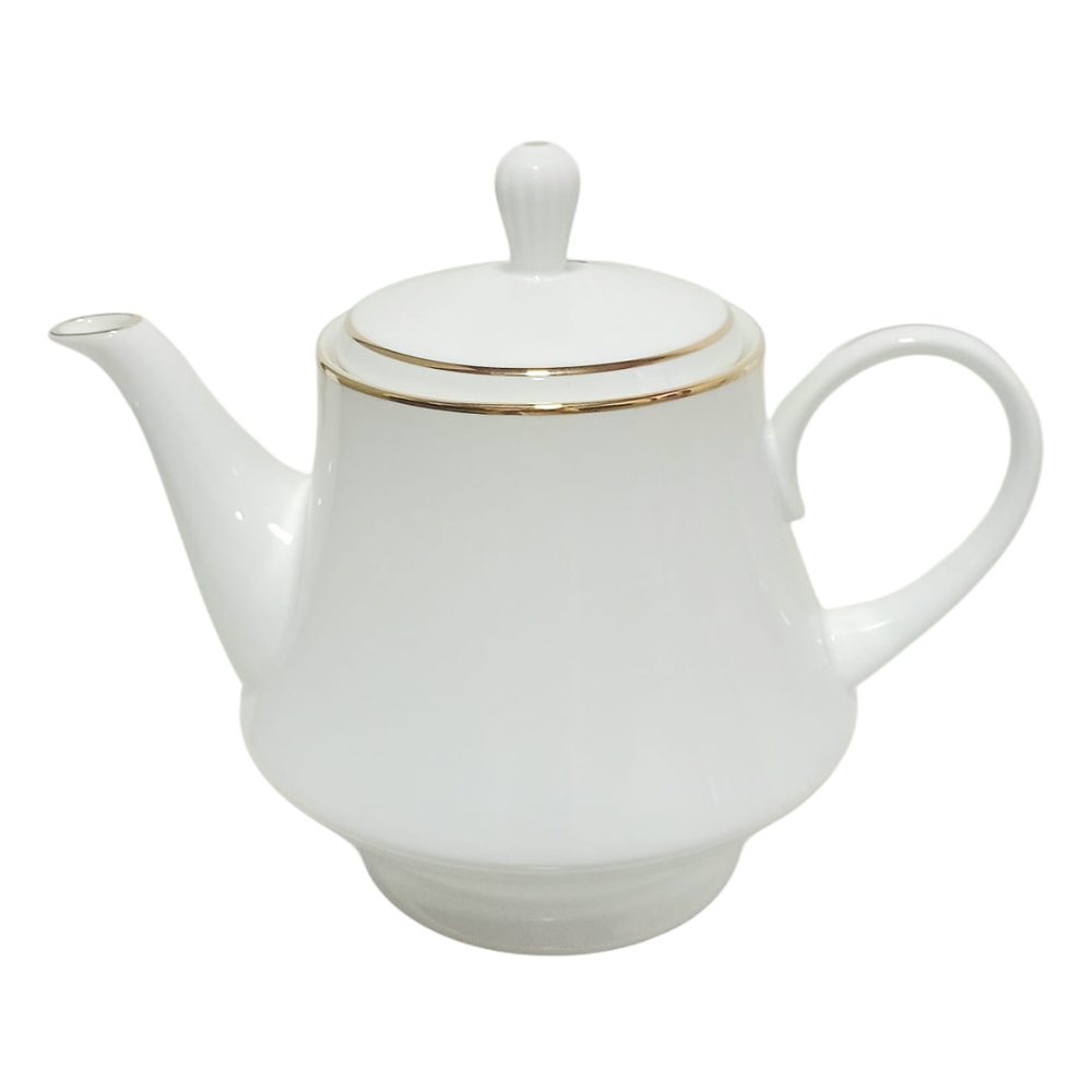91123 NORITAKE GOLD LINE TEA POT 793512