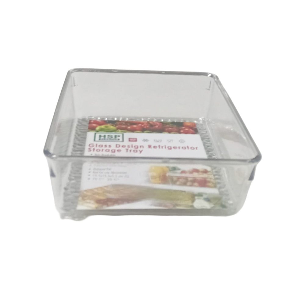 Clear Fridge Storage Tray (Small)