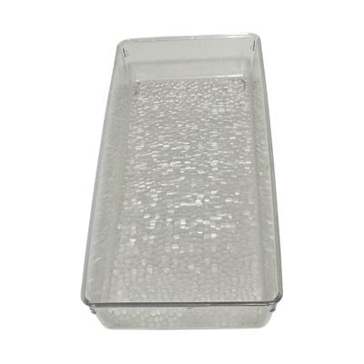 Clear Plastic Fridge Storage Tray (Large)