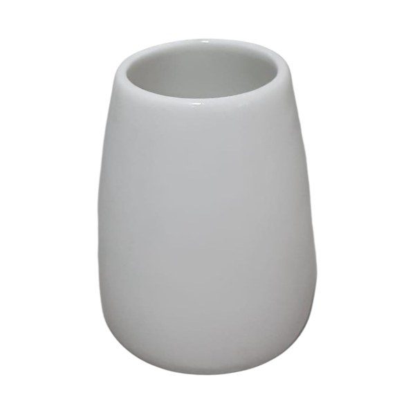 Dankotuwa white porcelain toothpick holder