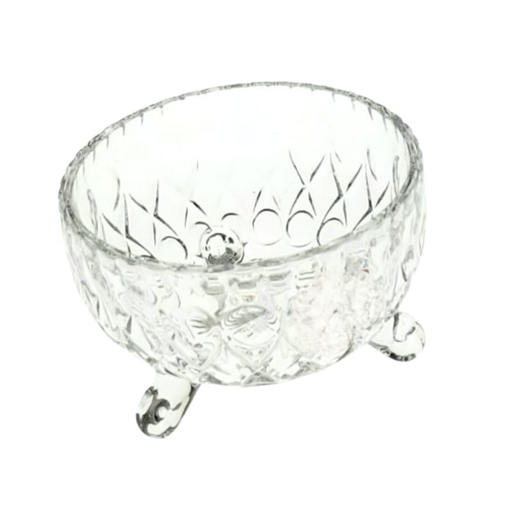 GLASS BOWL SET 6PCS YJSK-2303-1 (HEIGHT 6CM, DIAMETER 9.8CM)