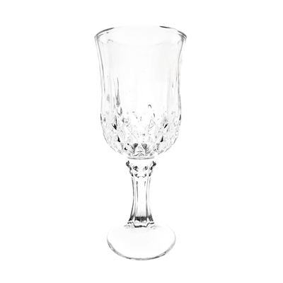 Cut Glass Wine Goblets, 160ml (6 Pack)