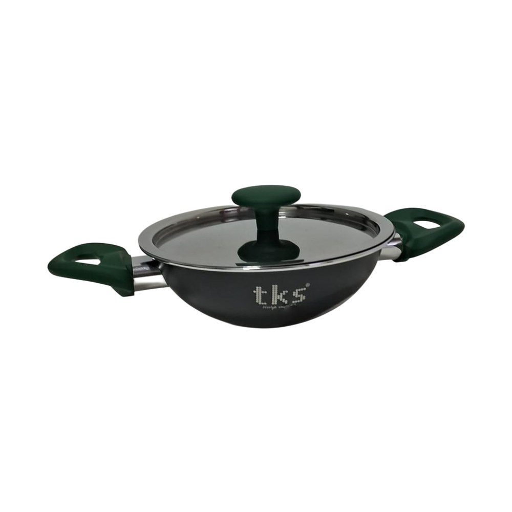 16cm Non-Stick Hopper Pan with Lid