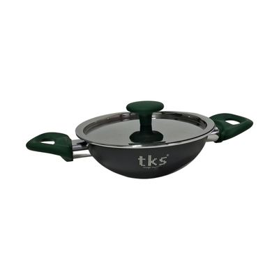 16cm Non-Stick Hopper Pan with Lid
