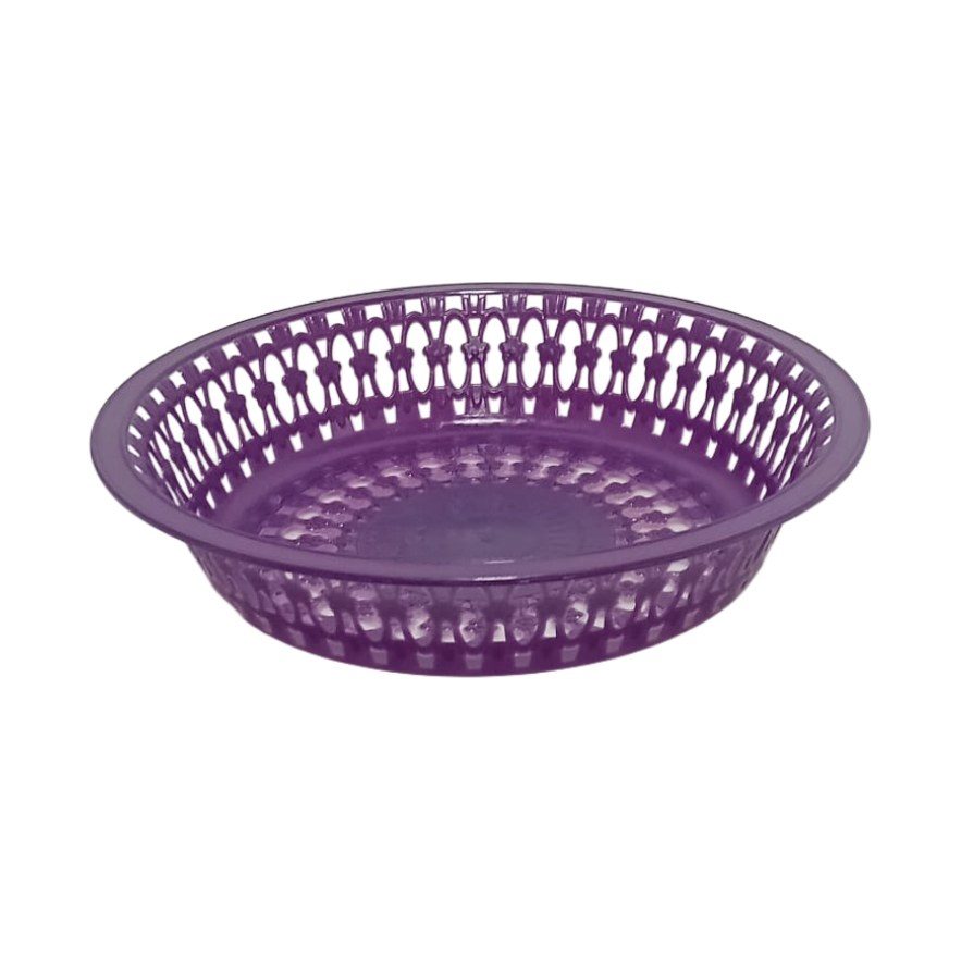 Round Plastic Puja Watti Basket
