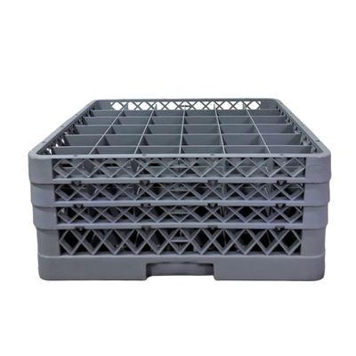 GLASS CUP HOLDER EXTENDERS & BOTTOM 36CUPS 4995-3A (1) / 4995-4A (3) /4143-4 / (1) / 4143-3 (3) (RACK HEIGHT: 22.5CM), (EXTENDER DIAMETER: 7.5CM)/8276-25(1) /8276-24(3)
