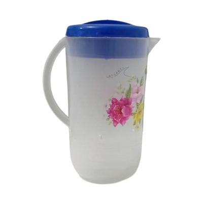 Plastic water jug with lid