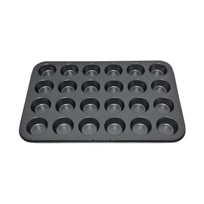 Non-stick 24-cup mini cupcake tray