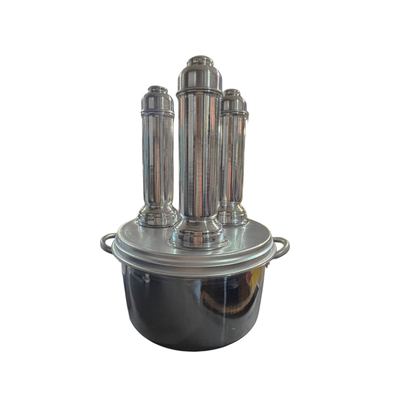 Three-in-one pittu steamer pot