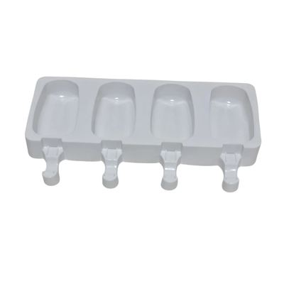Silicone Ice Lolly Mould, 4 Cavity