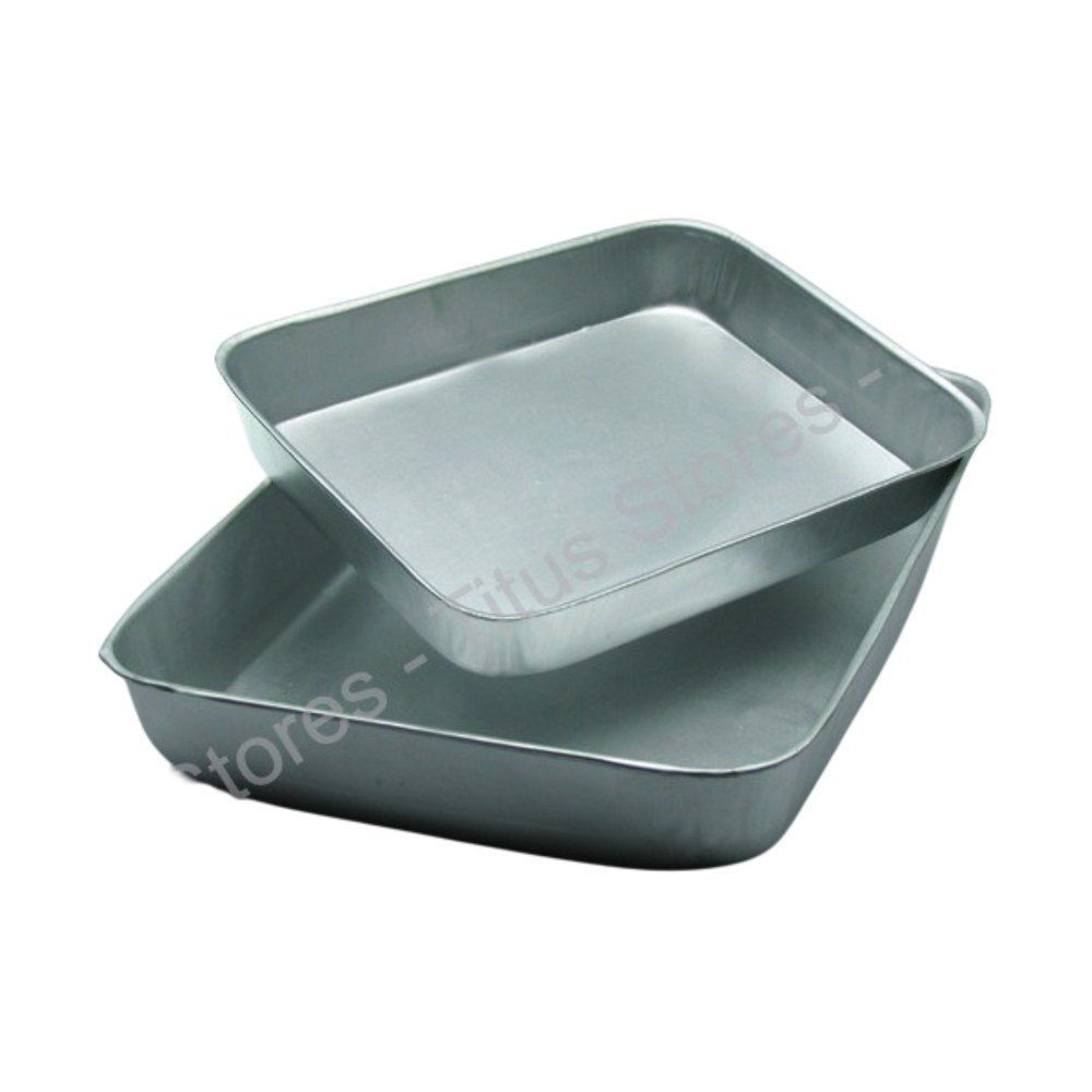 Large aluminium cake tin