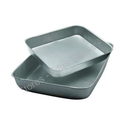 Large aluminium cake tin