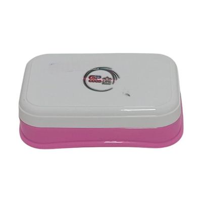 Plastic soap case with lid
