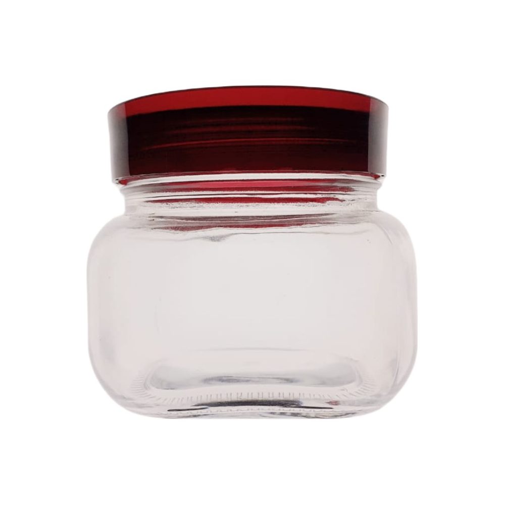 HMFG56S-500 GLASS JAR 500ML (J-3) (HEIGHT 10CM, M/ DIAMETER 9CM)