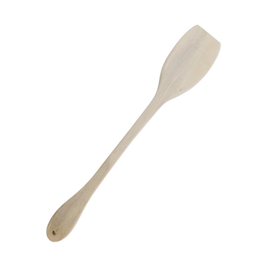 Long Handle Wooden Spatula, 38cm