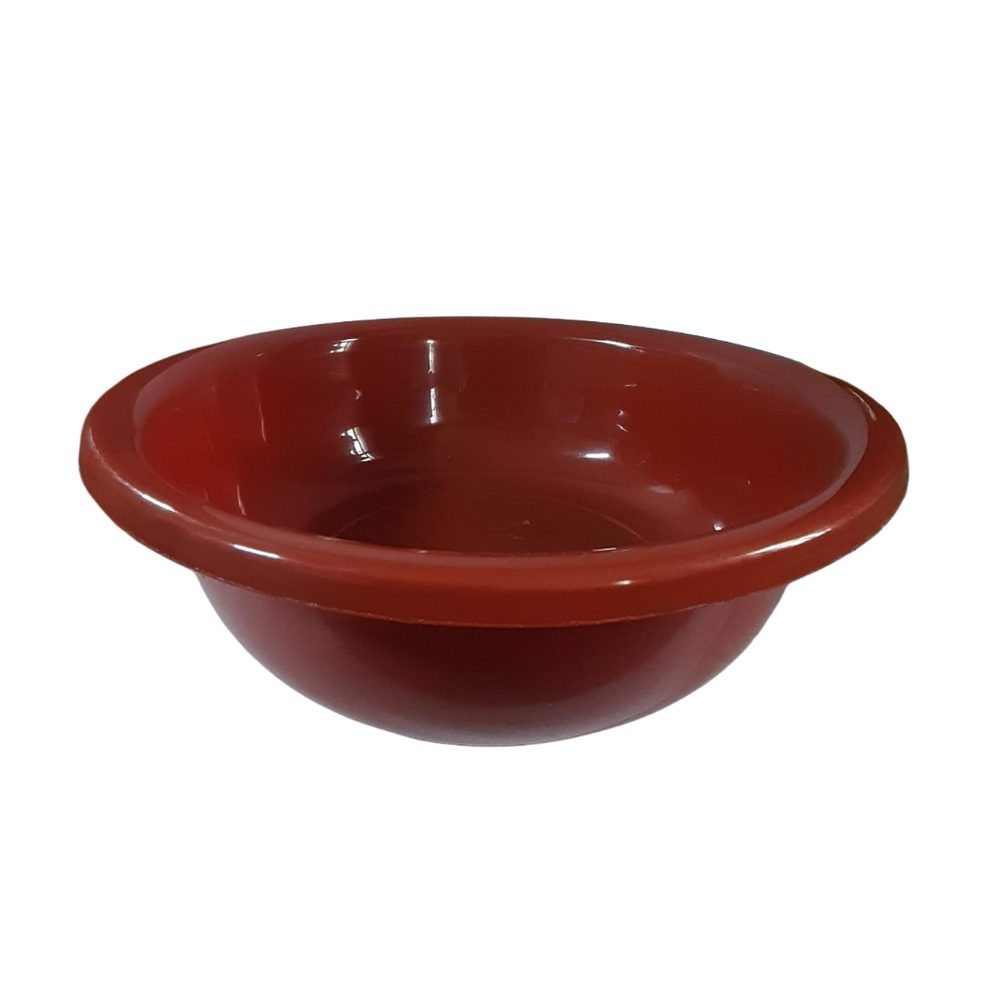 Red Plastic Basin